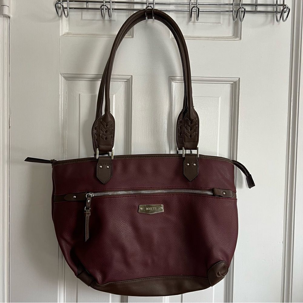 Rosetti burgundy shoulder bag